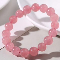 $3/PC 8mm Rose Quartz Bracelet for Gift for Friends and Family