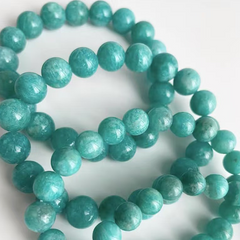 $4/PC 8mm Amazonite Bracelet Relinquish Control and Ease Balance