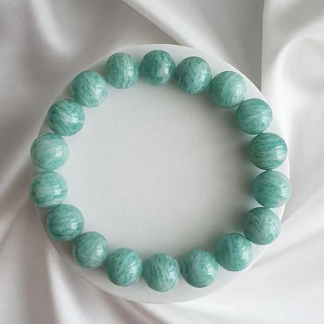 $4/PC 8mm Amazonite Bracelet Relinquish Control and Ease Balance