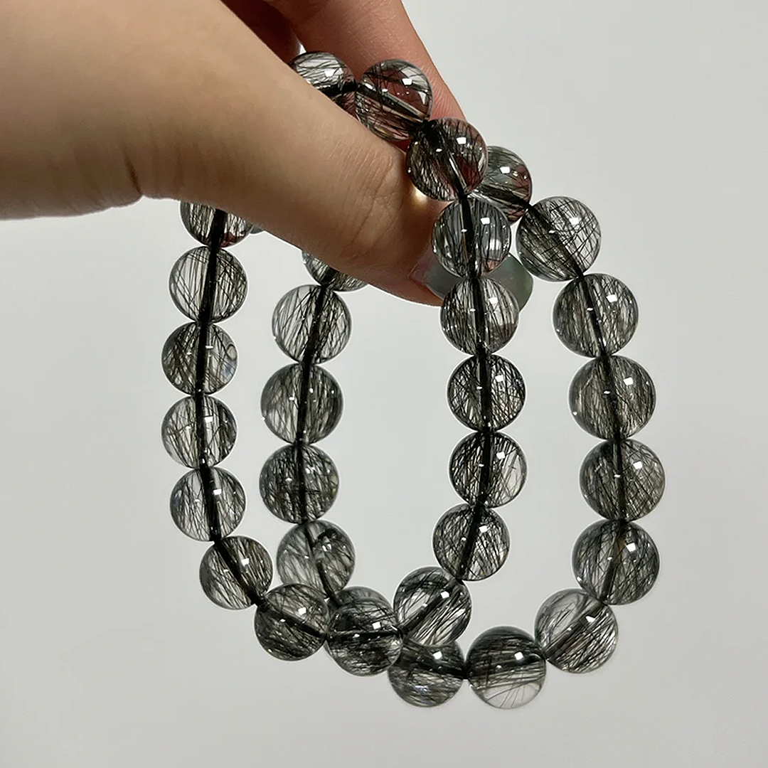 $12/PC Tourmalinated Quartz Bracelet to Promote Postive Energy