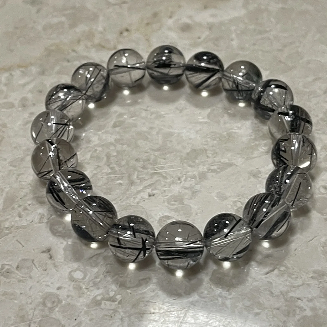 $12/PC Tourmalinated Quartz Bracelet to Promote Postive Energy