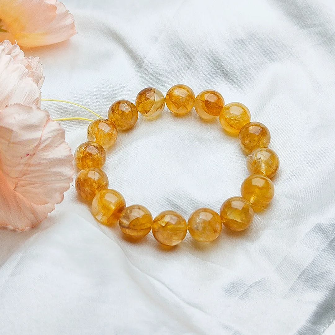 $5/PC Golden Healer Quartz Bracelet to Increase Self-awareness