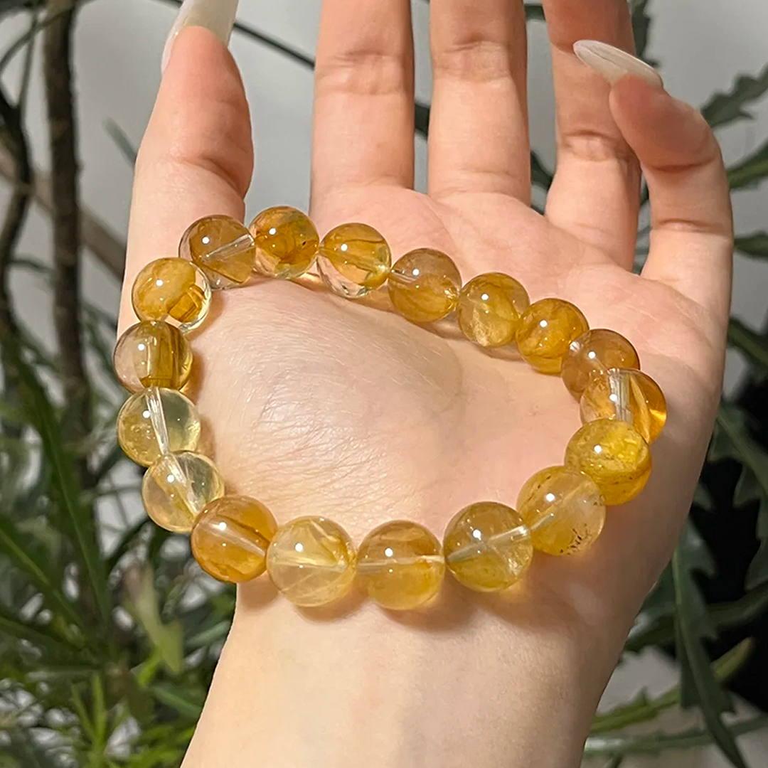 $5/PC Golden Healer Quartz Bracelet to Increase Self-awareness