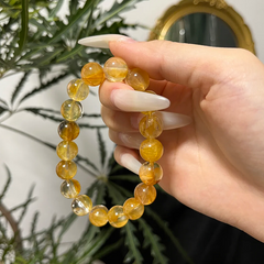 $5/PC Golden Healer Quartz Bracelet to Increase Self-awareness