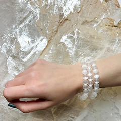 $5/PC Selenite Bracelet  to Purify Energy Field and Lower Vibrations