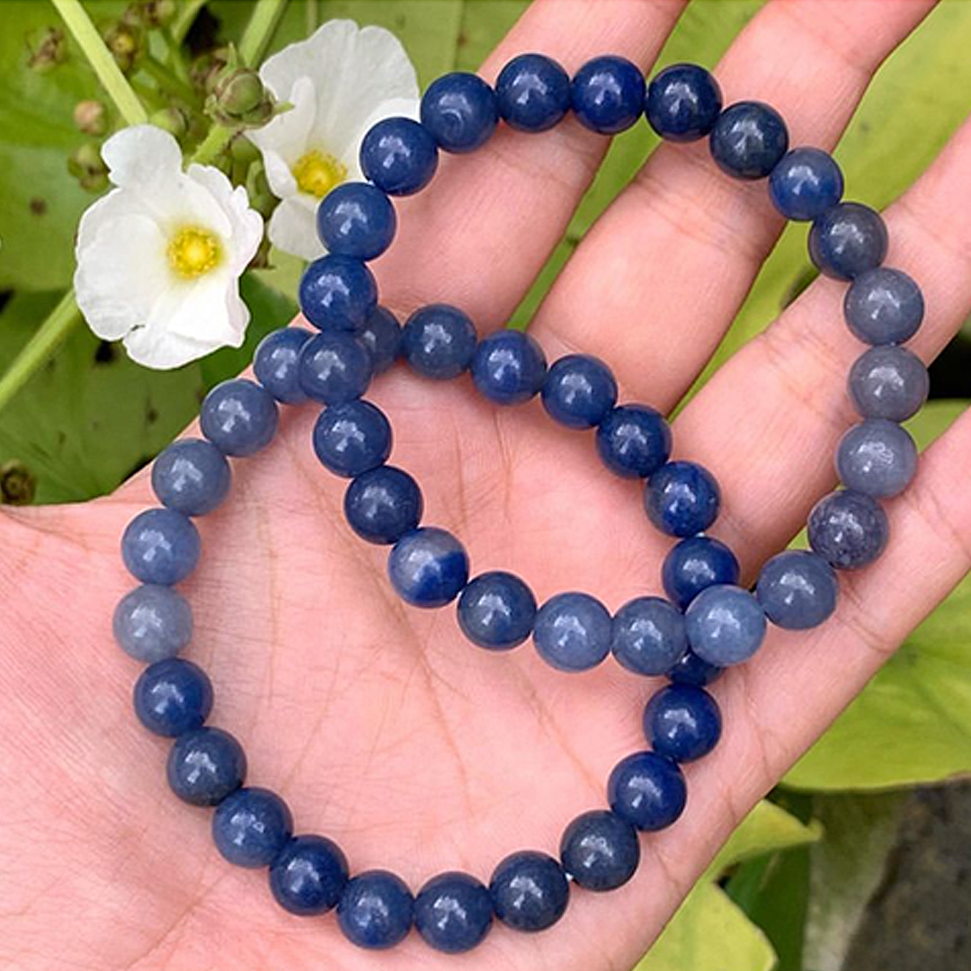 $3/PC Blue Aventurine Bracelet Enhance Mental Clarity and Emotional Healing